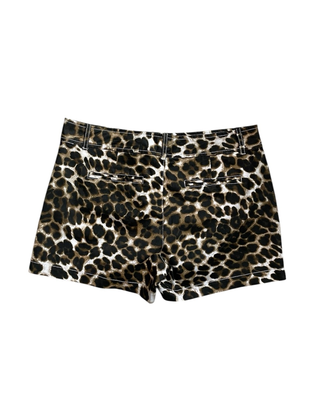 New York & company Leopard Print Women’s Shorts size 6 - Picture 4 of 17